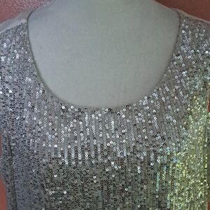 NWT JM Collection Cream Top